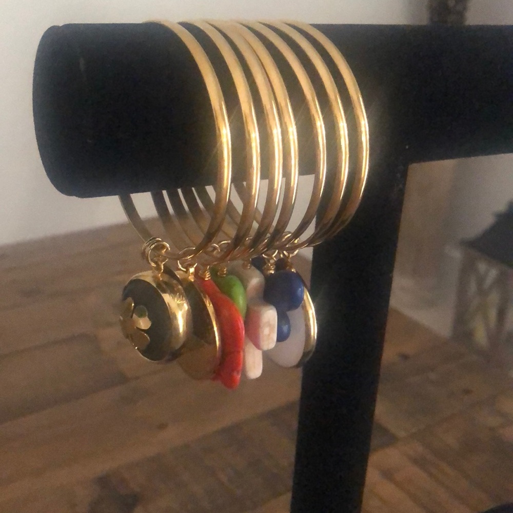 Gold bangles bracelets